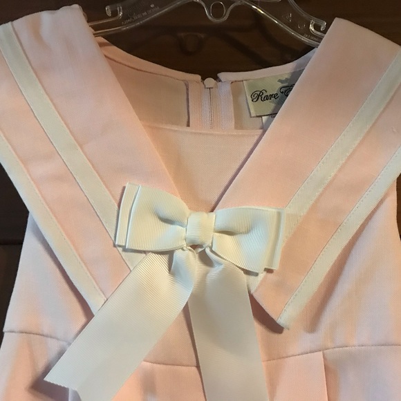 Rare Editions Other - Pink Sailor Party Dress with matching purse.